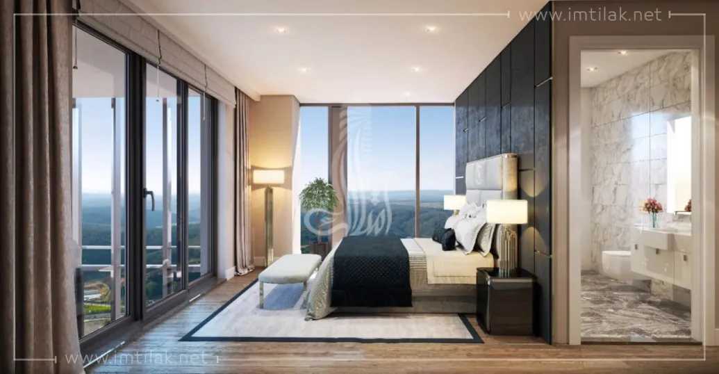 Apartments for sale on installment in the center of Istanbul - Sky Land Complex