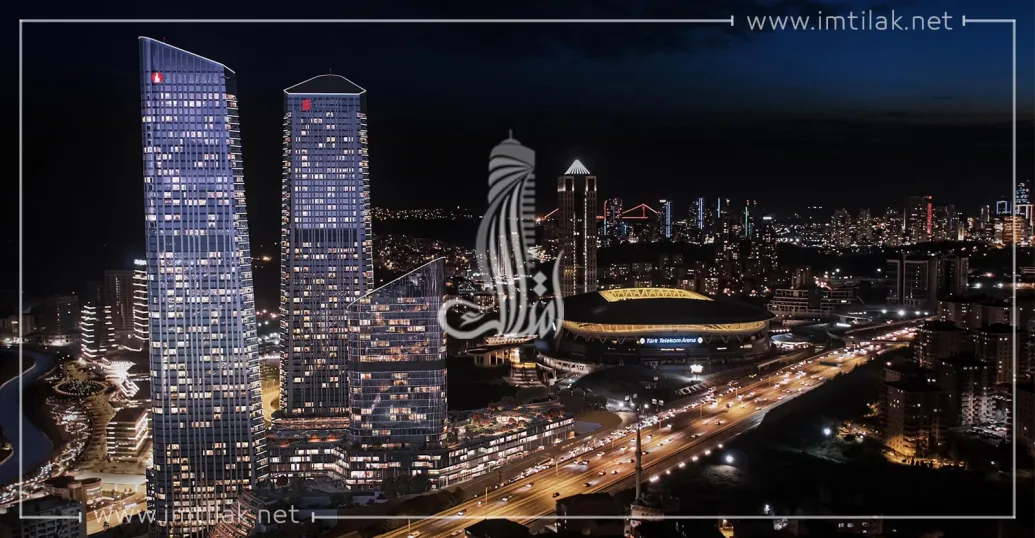 Apartments for sale on installment in the center of Istanbul - Sky Land Complex
