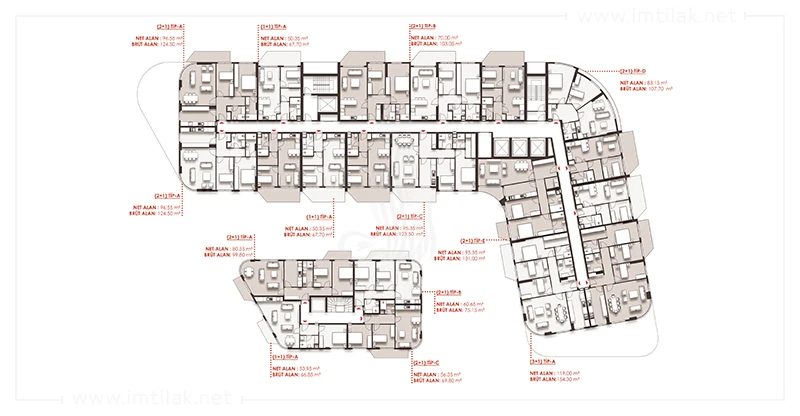 Apartments for sale in Istanbul with sea view and long installments - Flamingo Istanbul 1387