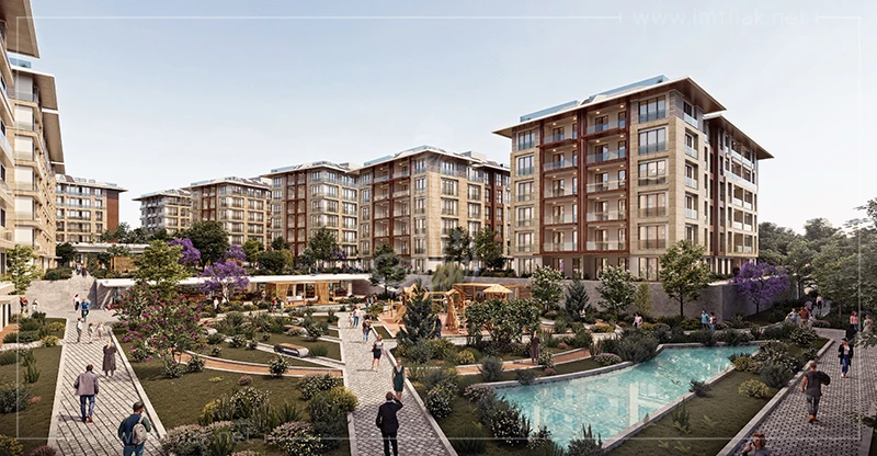 Appartements à Vendre sur le Littoral d'Istanbul dans le Projet Centre d’Effendi 1405, Éligible pour la Citoyenneté.