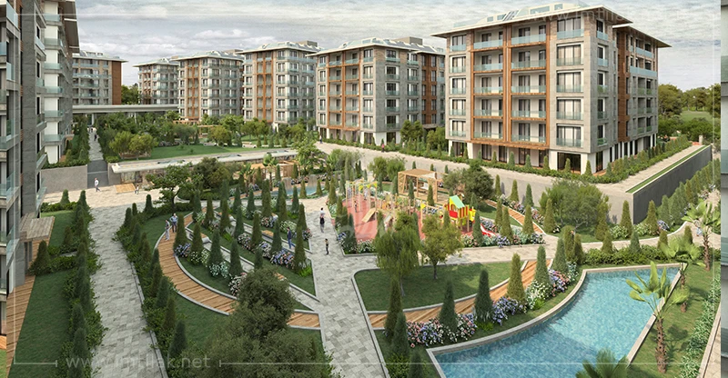 Appartements à Vendre sur le Littoral d'Istanbul dans le Projet Centre d’Effendi 1405, Éligible pour la Citoyenneté.