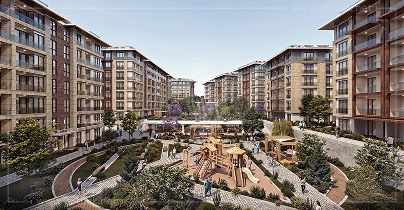 Appartements à Vendre sur le Littoral d'Istanbul dans le Projet Centre d’Effendi 1405, Éligible pour la Citoyenneté.