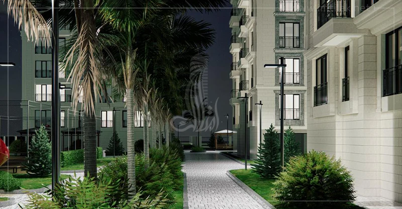 Apartments for sale in Eyüp Sultan suitable for Turkish citizenship in Hayat Yesilpinar