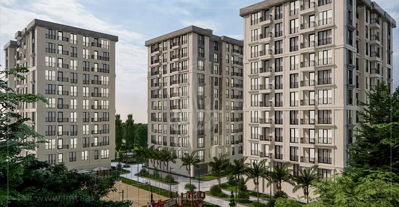 Apartments for sale in Eyüp Sultan suitable for Turkish citizenship in Hayat Yesilpinar