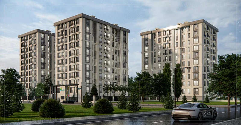 Apartments for sale in Eyüp Sultan suitable for Turkish citizenship in Hayat Yesilpinar
