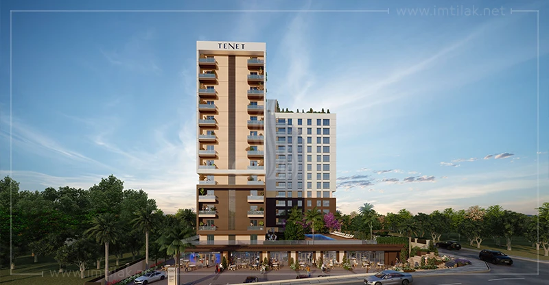 Appartements sur la ligne de transport à vendre à Istanbul - Projet Tinit
