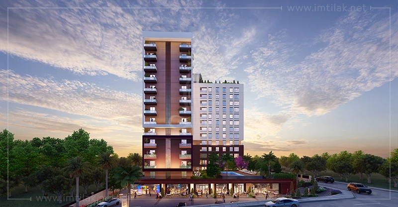 Appartements sur la ligne de transport à vendre à Istanbul - Projet Tinit
