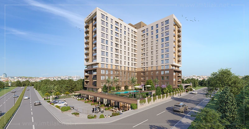 Appartements sur la ligne de transport à vendre à Istanbul - Projet Tinit