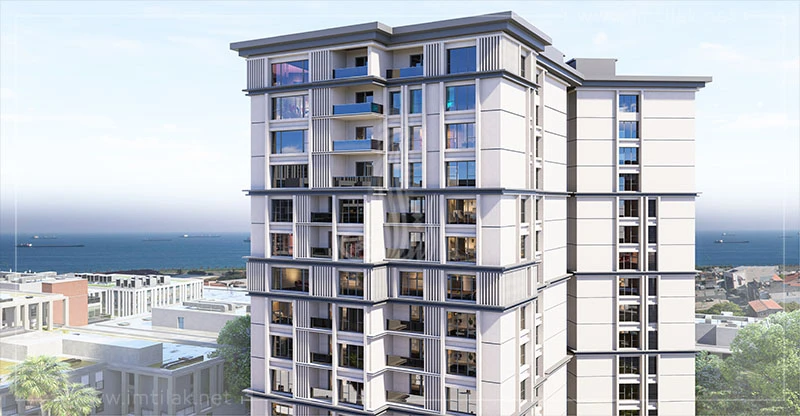 Квартиры у моря в рассрочку на продажу в Стамбуле в проекте Zeytinburnu Tower