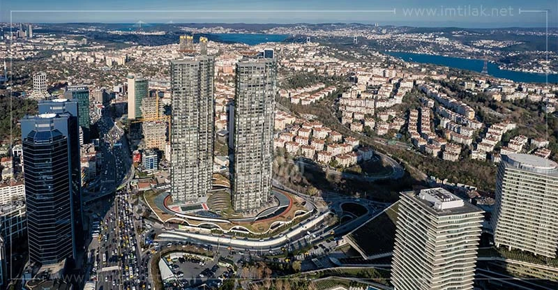 Квартиры у моря на продажу в Стамбуле в проекте ÇİFTÇİ TOWERS