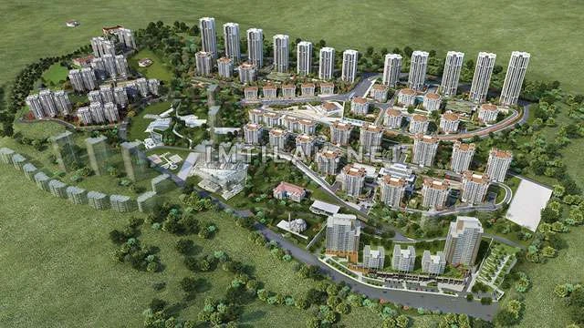 Homes For Sale In Istanbul - Bahçeşehir Vadi Project IMT - 239