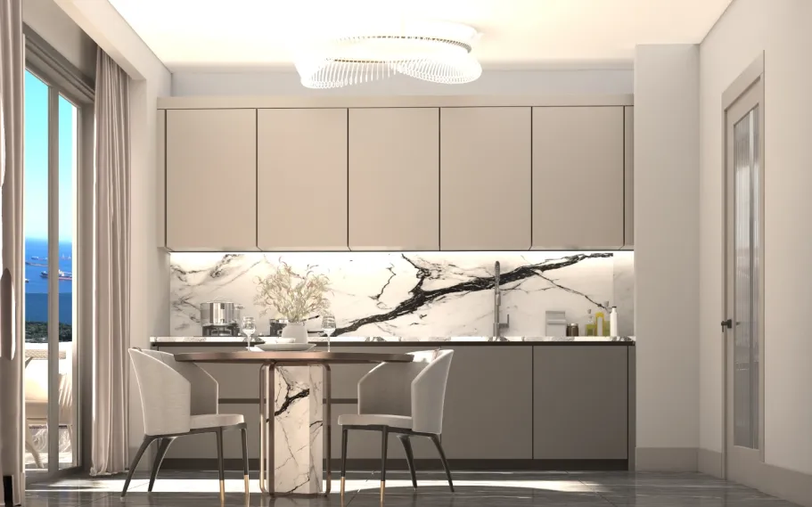 Projet Hayat Feshkhané : Appartements à vendre à Istanbul avec vue sur la mer