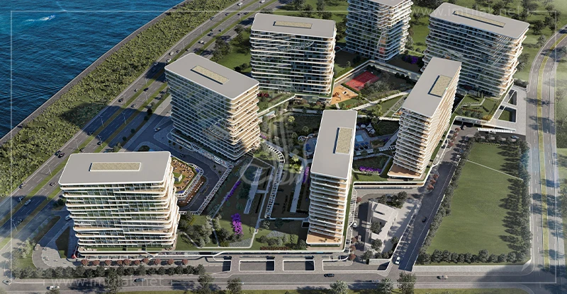 Appartements à vendre en bord de mer à Istanbul, Zeytinburnu - Projet de Plage Bleue (7)