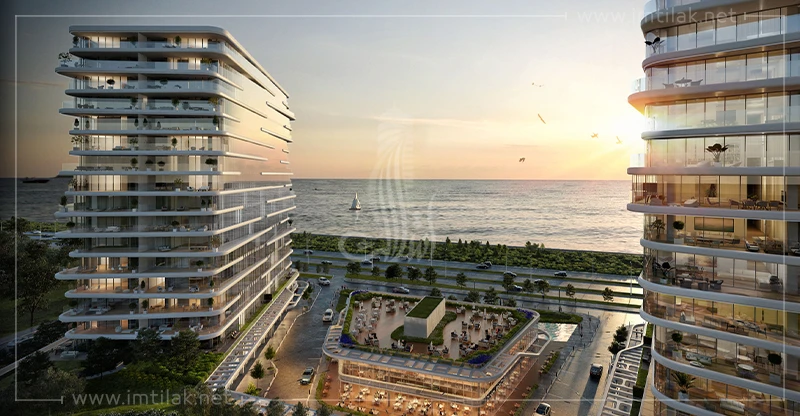 Appartements à vendre en bord de mer à Istanbul, Zeytinburnu - Projet de Plage Bleue (7)
