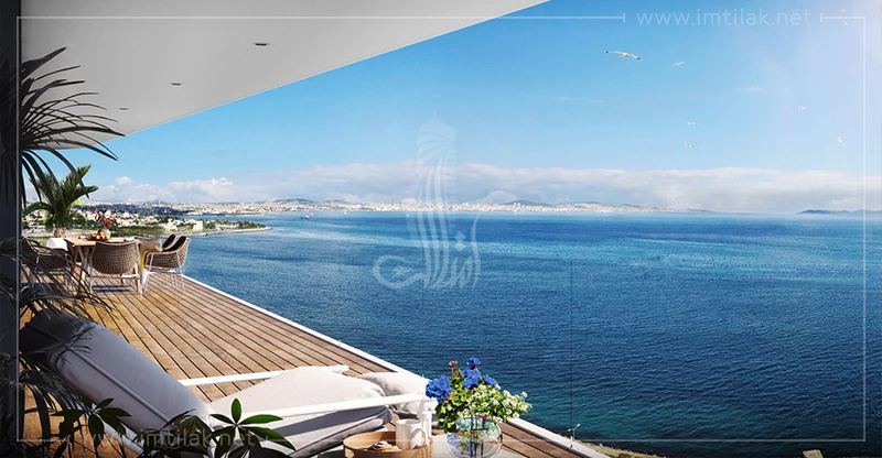 Appartements à vendre en bord de mer à Istanbul, Zeytinburnu - Projet de Plage Bleue (7)