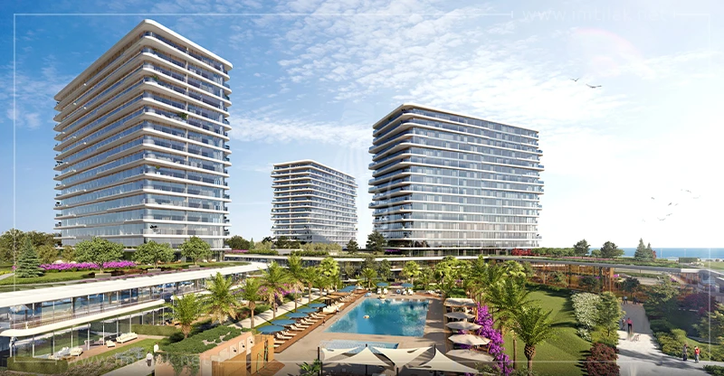 Appartements à vendre en bord de mer à Istanbul, Zeytinburnu - Projet de Plage Bleue (7)