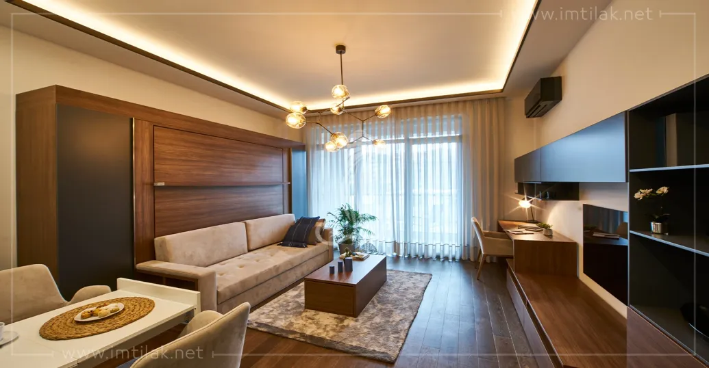 Investment apartments in Taksim, Istanbul, suitable for Turkish citizenship in Piyale Project