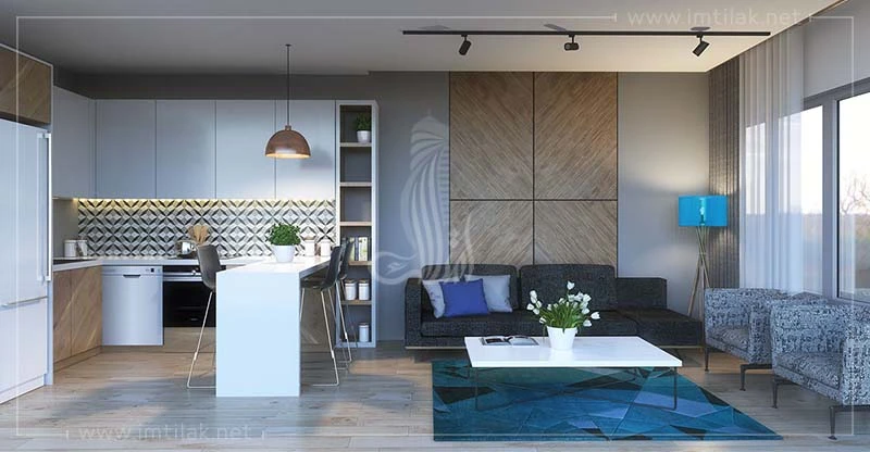 Apartments for sale in Şişli, Istanbul, eligible for Turkish citizenship - Taksim Palaces
