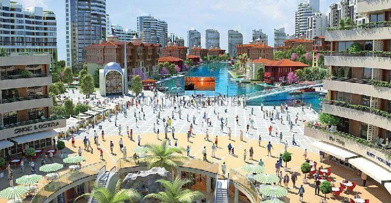 Прибрежные квартиры на продажу в Стамбуле, рядом с аэропортом – проект Bosphorus City