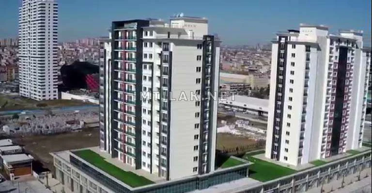 Apartments for sale in Istanbul, Bağcılar, near the mall – Guneshle Life Project