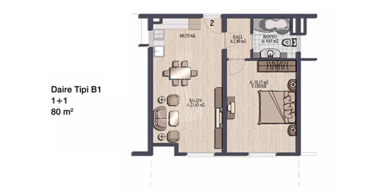 Flora Project IMT - 443 | Apartment Plans