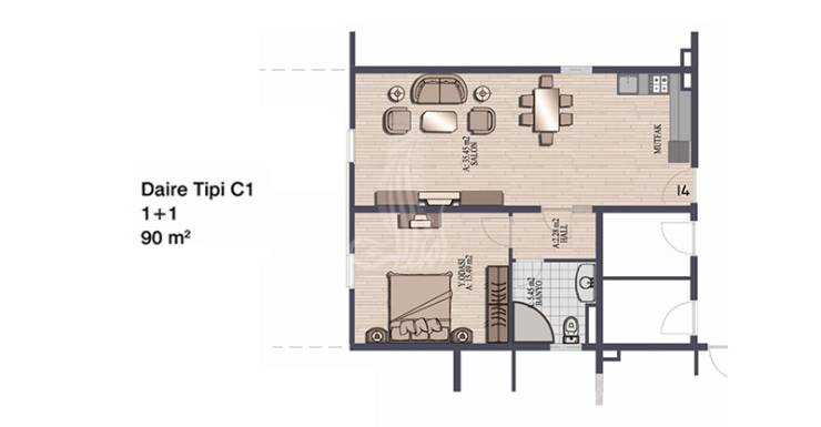 Flora Project IMT - 443 | Apartment Plans