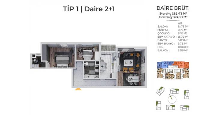 Selvi IMT - 1353 | Plan de construction