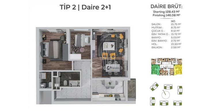 Selvi IMT - 1353 | Plan de construction