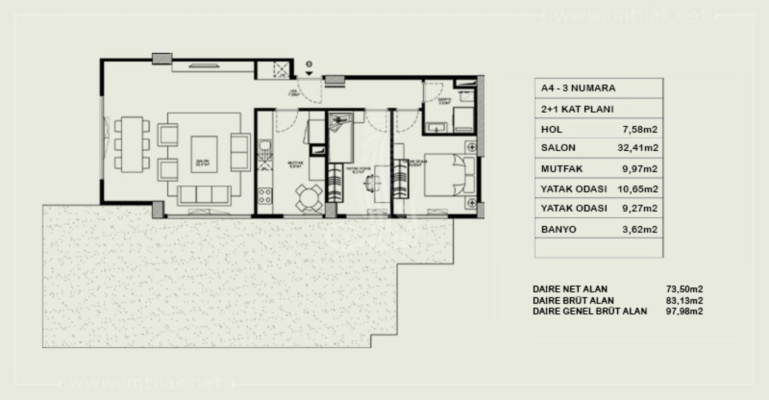Uskudar Palaces 447 - IMT | Apartment Plans