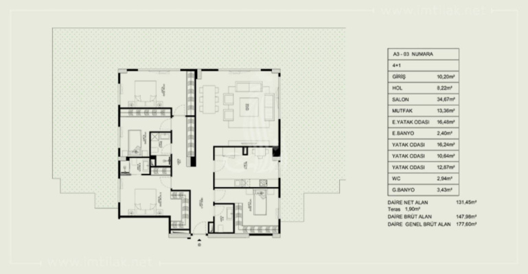 Uskudar Palaces 447 - IMT | Apartment Plans