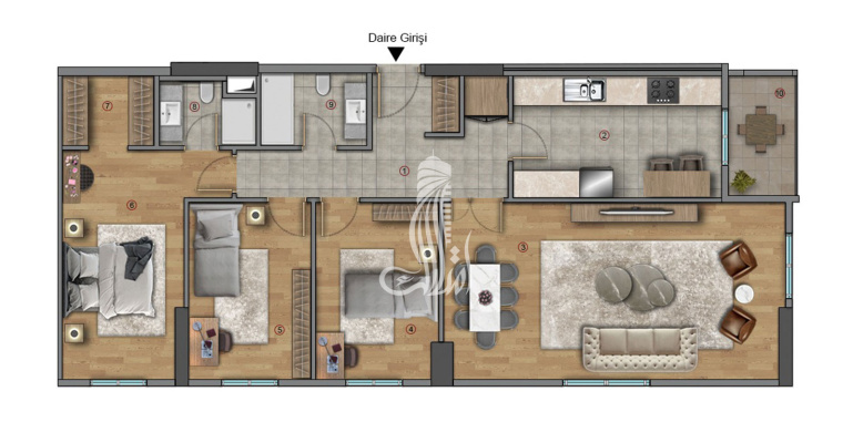 Astana Istanbul 1392 - IMT | Apartment Plans