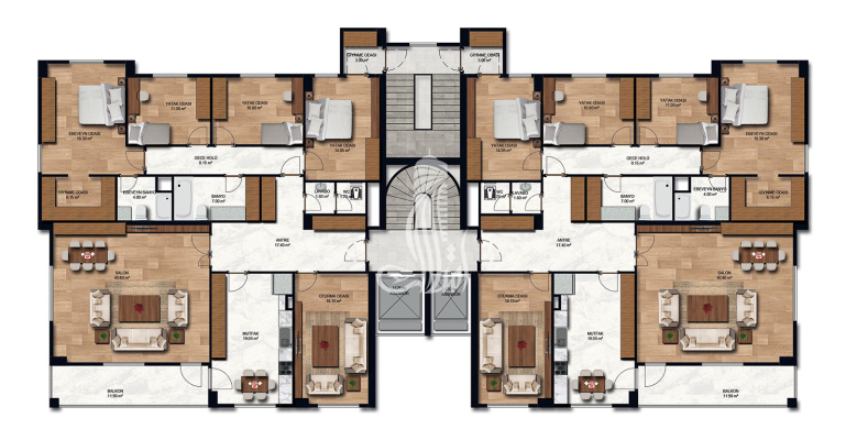Florence Topkapi Istanbul 1394 - IMT | Apartment Plans
