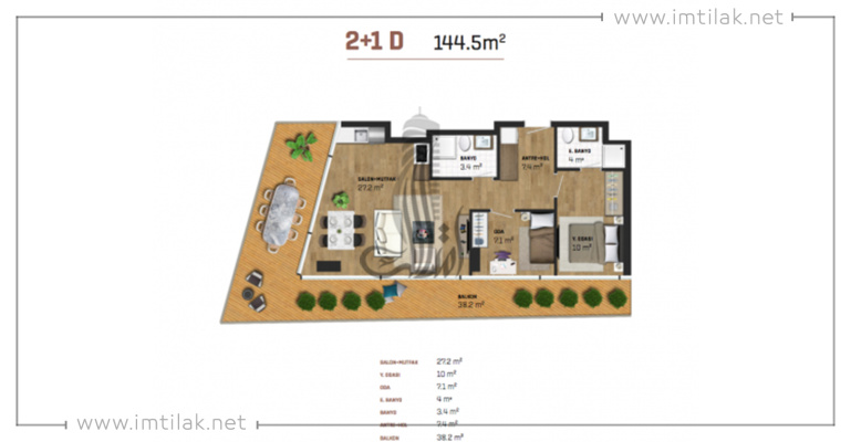 IMT-87 Nivo Express | Apartment Plans