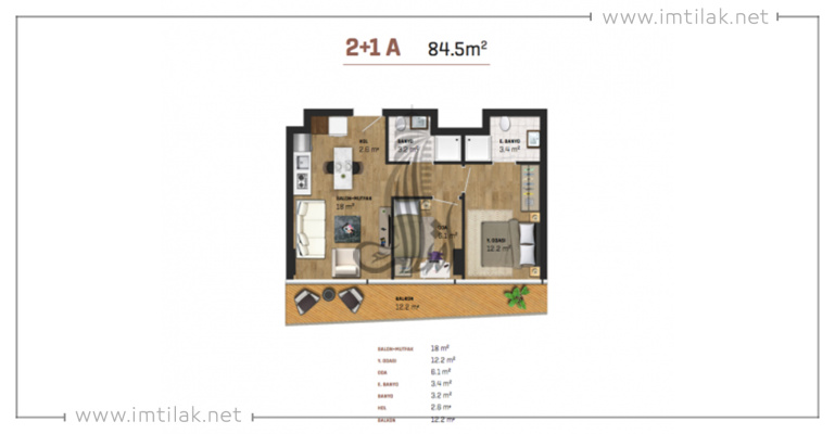 IMT-87 Nivo Express | Apartment Plans