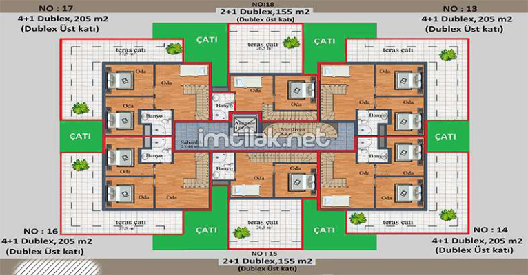 Marmara Silver Project IMT - 236 | Apartment Plans