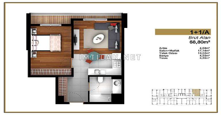 Flats For Sale In Istanbul Turkey - Istanbul Palace Project IMT - 213 | Apartment Plans