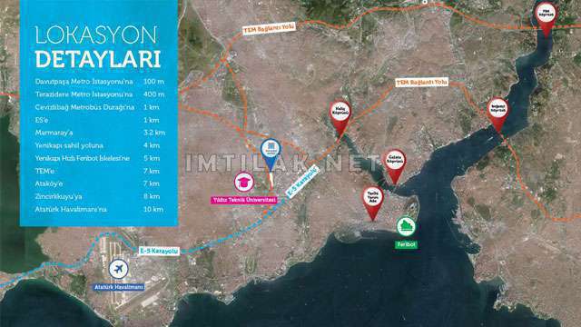 Real Estate For Sale In Turkey - Istanbul Yildiz Park IMT-74 | Apartment Plans