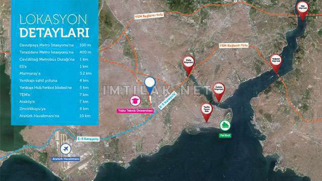 Real Estate For Sale In Turkey - Istanbul Yildiz Park IMT-74 | Apartment Plans