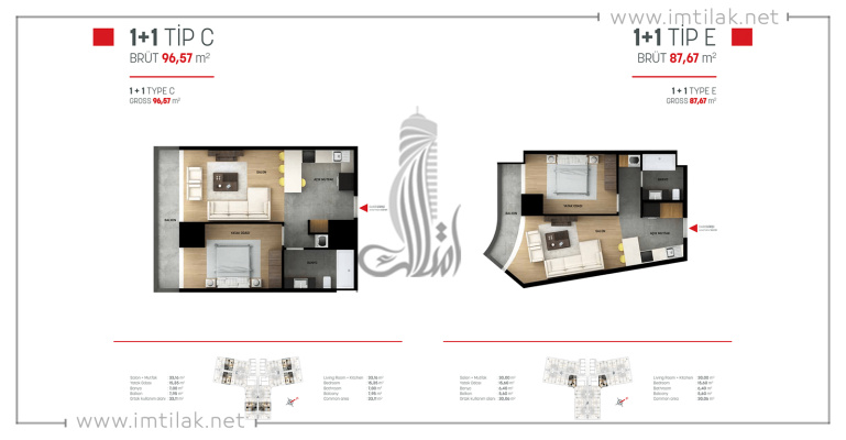 Projet Tours Marmara IMT-165 | Plan de construction
