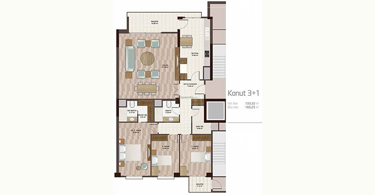 Projet Réserve Al-Jinan IMT-114 | Plan de construction