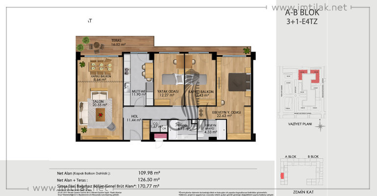 Demir Project IMT-120 | Apartment Plans