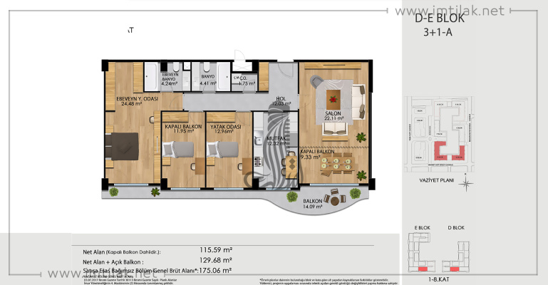 Demir Project IMT-120 | Apartment Plans