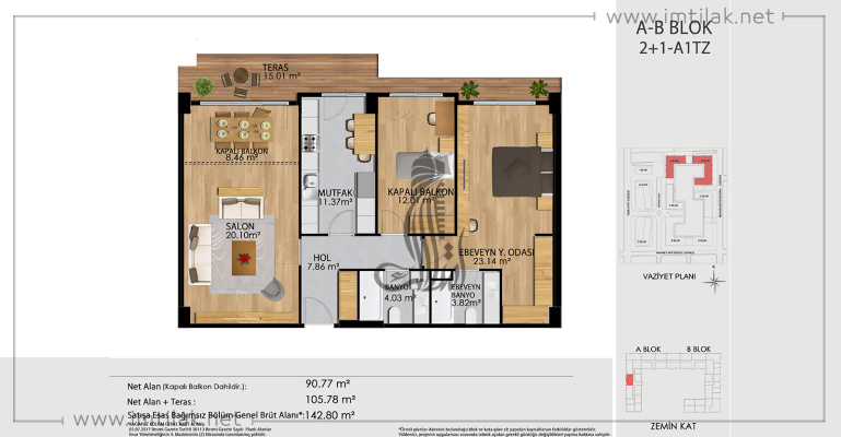Demir Project IMT-120 | Apartment Plans