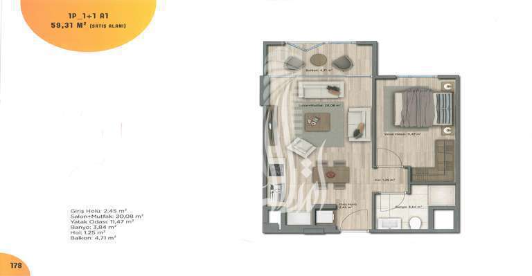 Bahçekent Residences IMT-121 | Apartment Plans