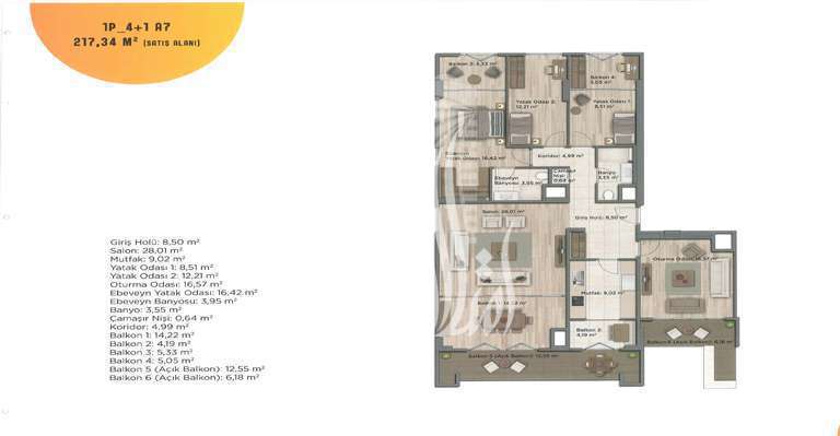 Bahçekent Residences IMT-121 | Apartment Plans