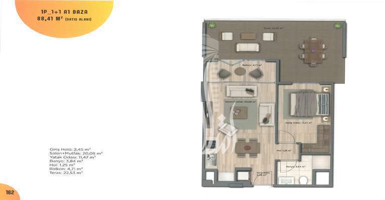 Bahçekent Residences IMT-121 | Apartment Plans