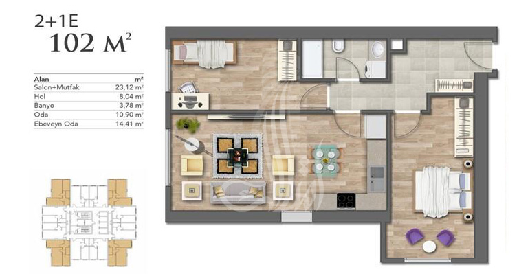 Udul Project IMT-132 | Apartment Plans