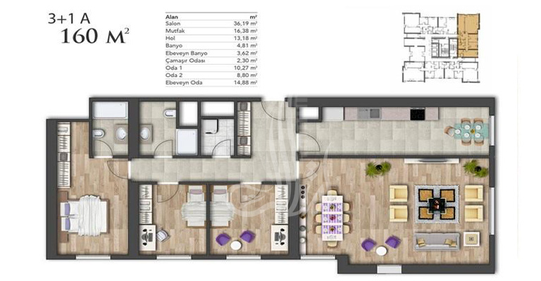 Udul Project IMT-132 | Apartment Plans
