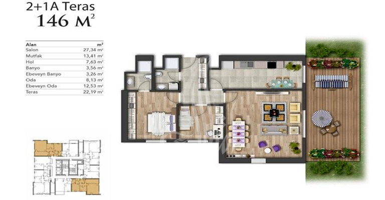 Udul Project IMT-132 | Apartment Plans