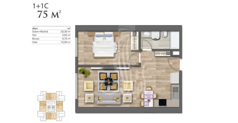 Udul Project IMT-132 | Apartment Plans
